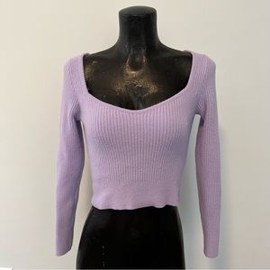 Light purple topshop sweater